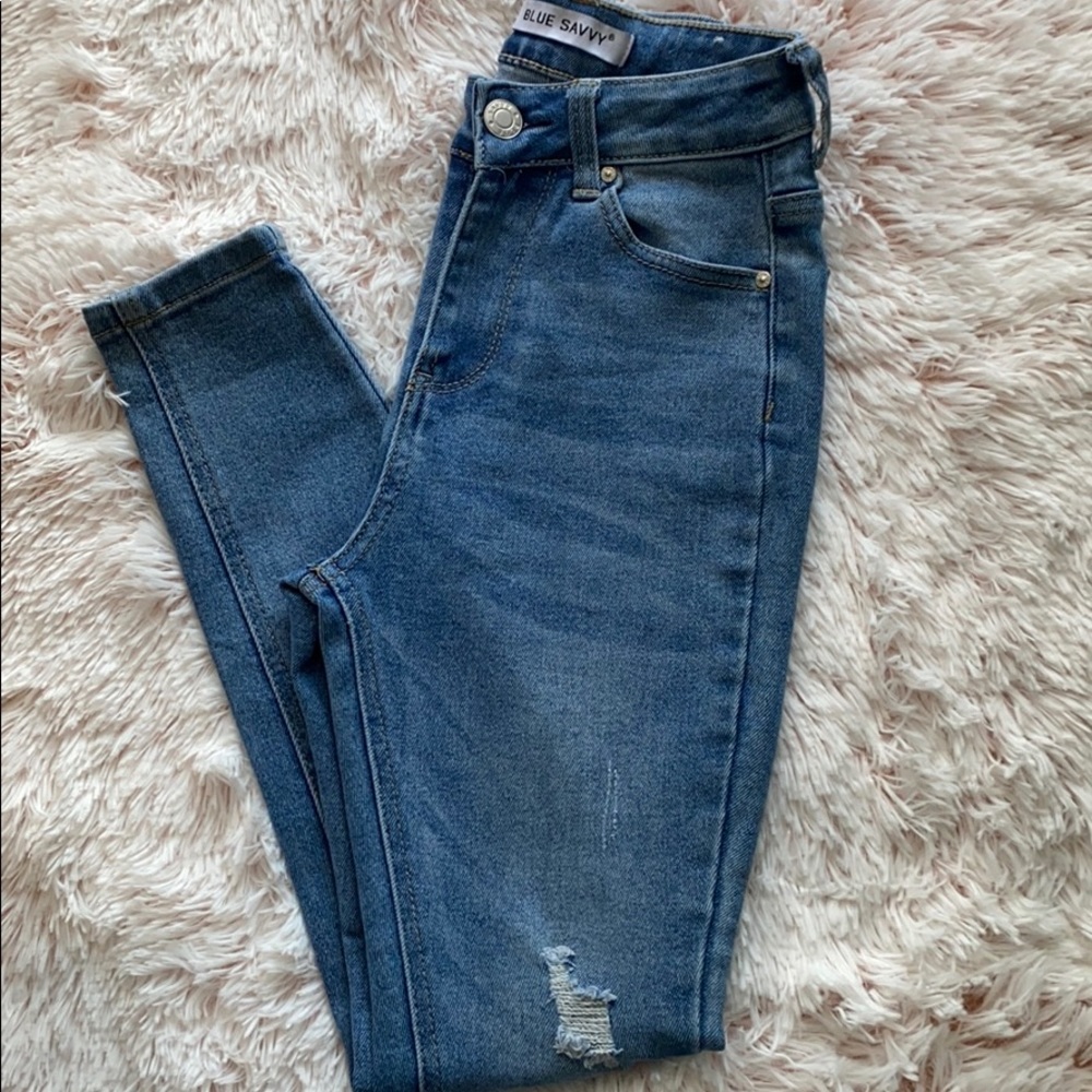 Jeans-Blue Savvy super skinny jeans Size 0